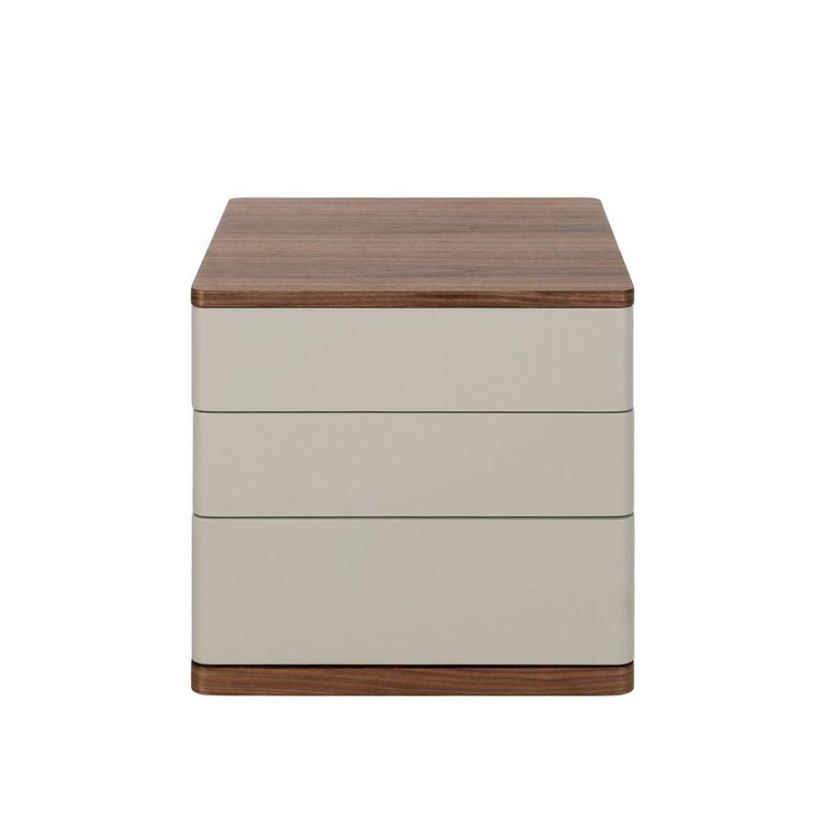 ANGEL CERDA Nachttisch ausem Holz und Nussbaum  