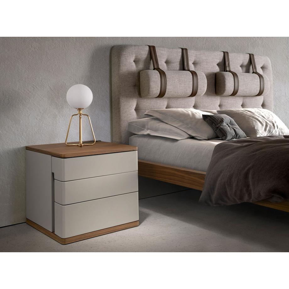 ANGEL CERDA Nachttisch ausem Holz und Nussbaum  