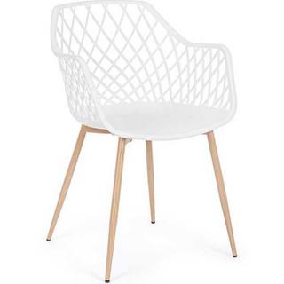 mutoni Chaise aspect blanc  