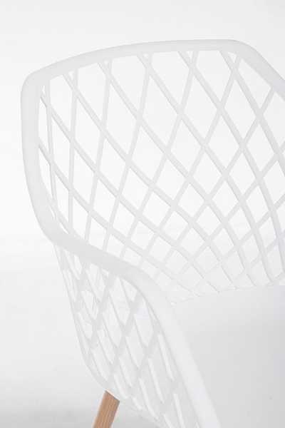 mutoni Chaise aspect blanc  