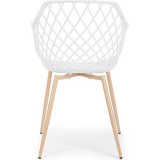 mutoni Chaise aspect blanc  