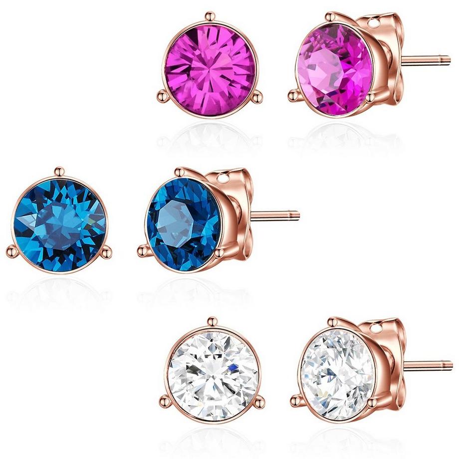 Femme Ensemble (3 paires de boucles d'oreille)