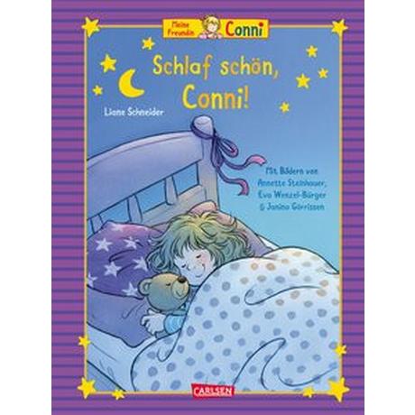 Conni-Bilderbuch-Sammelband: Meine Freundin Conni: Schlaf schön, Conni! Schneider, Liane; Görrissen, Janina (Illustrationen); Wenzel-Bürger, Eva (Illustrationen); Steinhauer, Annette (Illustrationen) Gebundene Ausgabe 