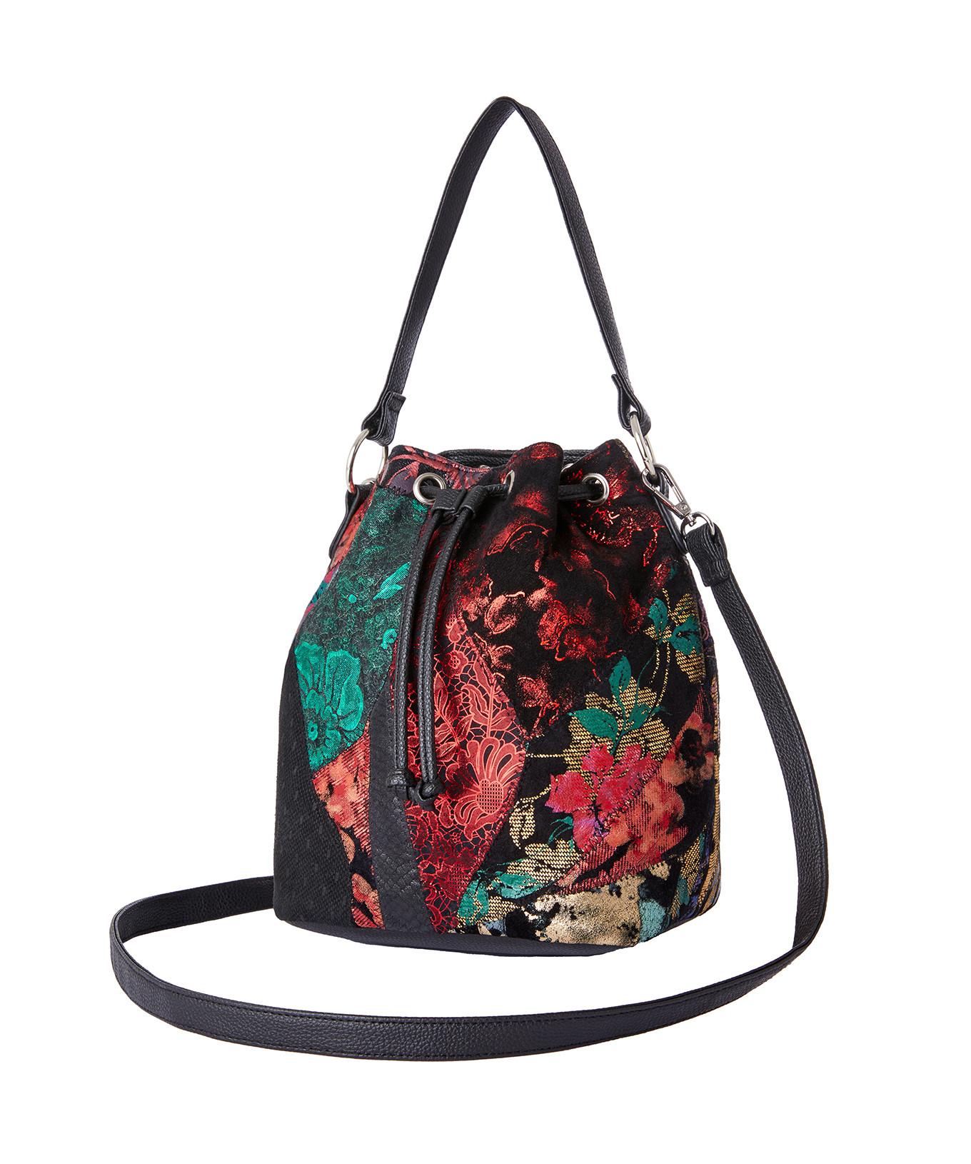 Joe Browns  Blumen-Patchwork Bucket Bag 