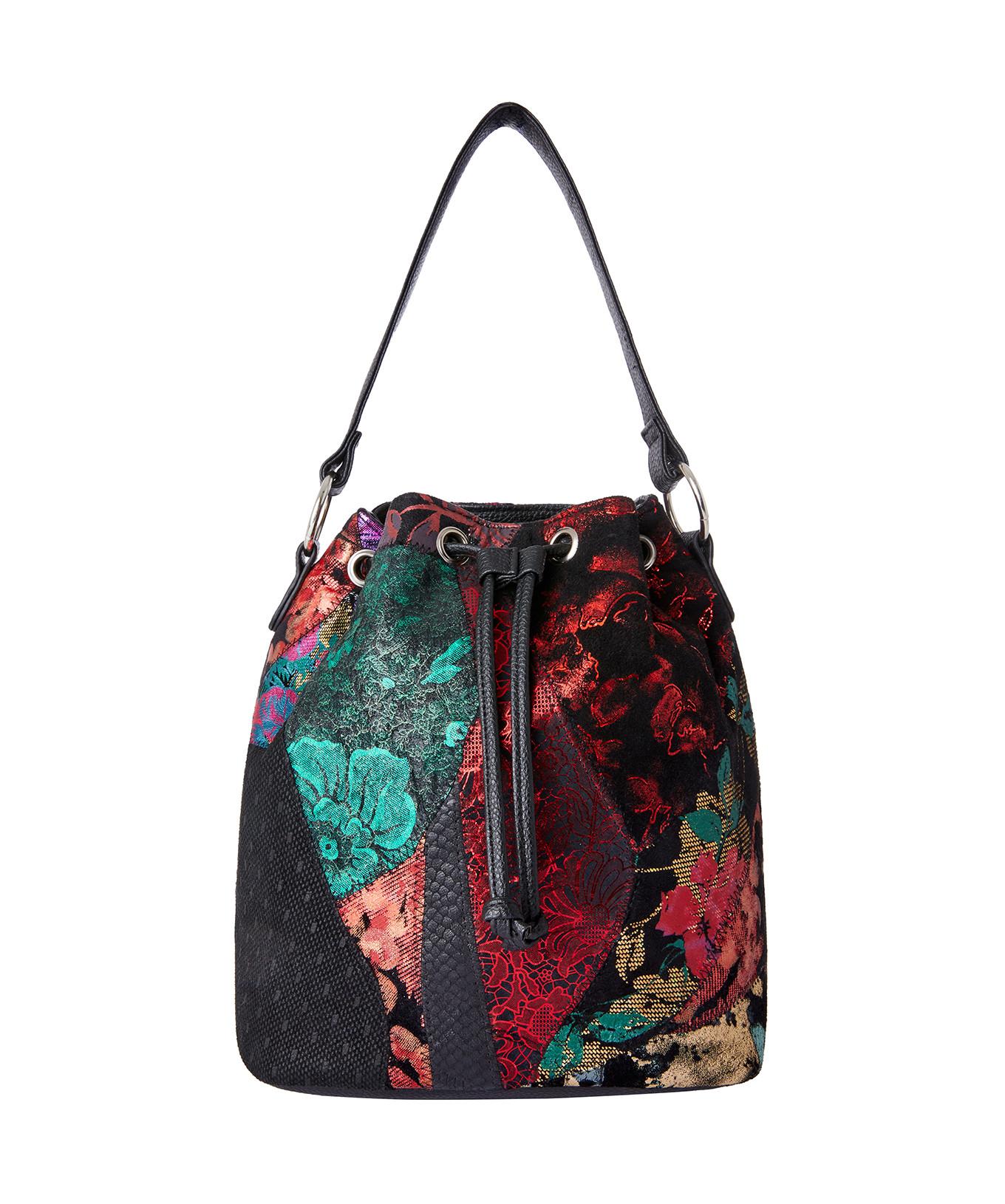 Joe Browns  Blumen-Patchwork Bucket Bag 