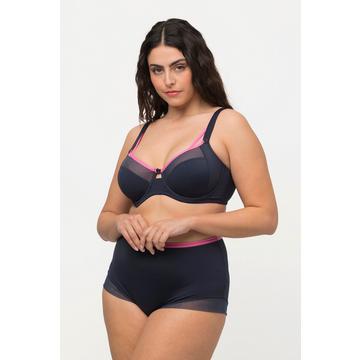 Reggiseno con ferretto, coppe morbide, aperture, cuori e coppa C-E