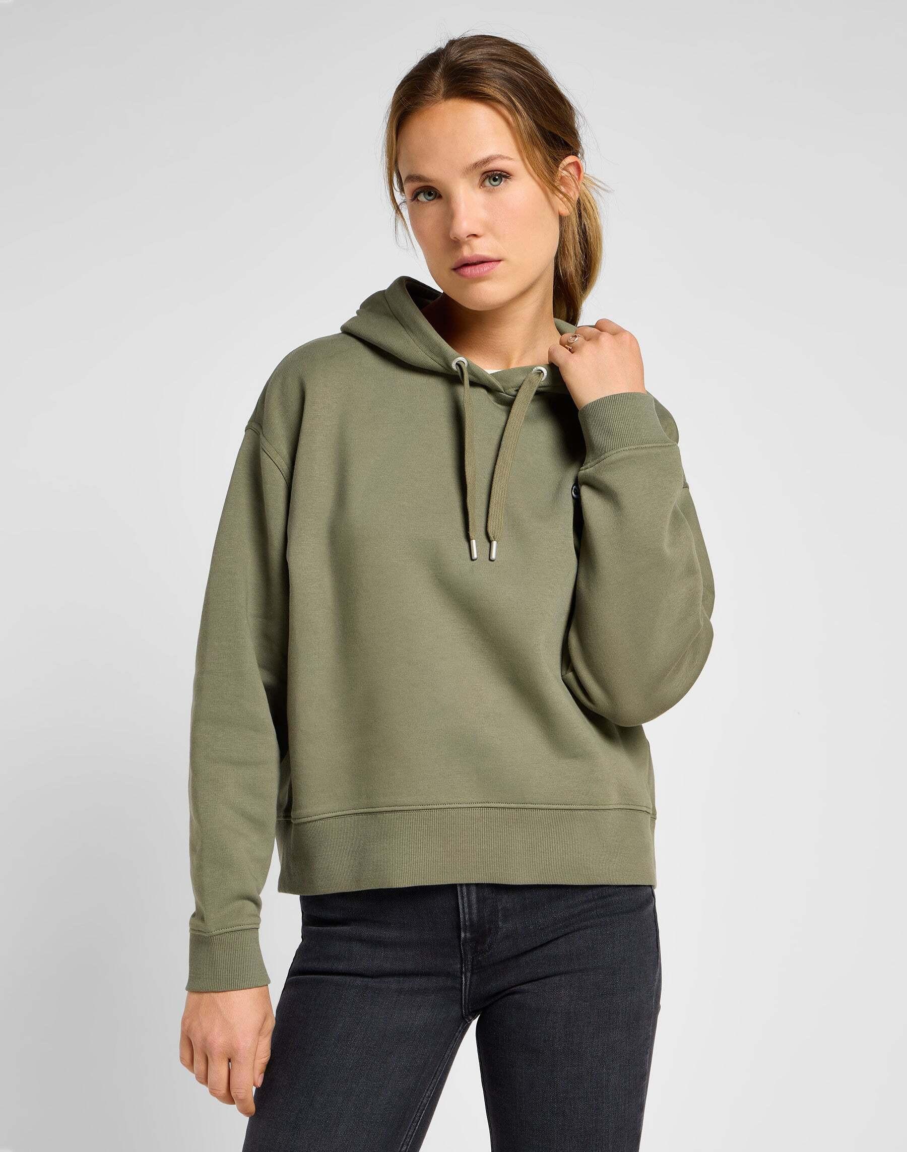 Lee  Kapuzenpullover Logo Hoodie 