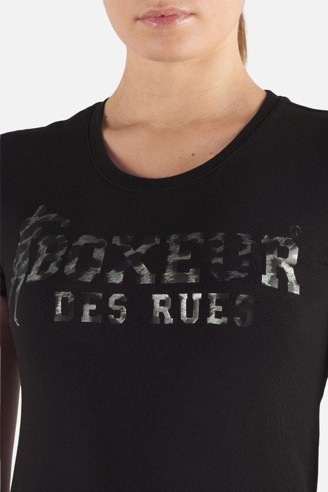 BOXEUR DES RUES  T-shirt avec logo sur le devant 