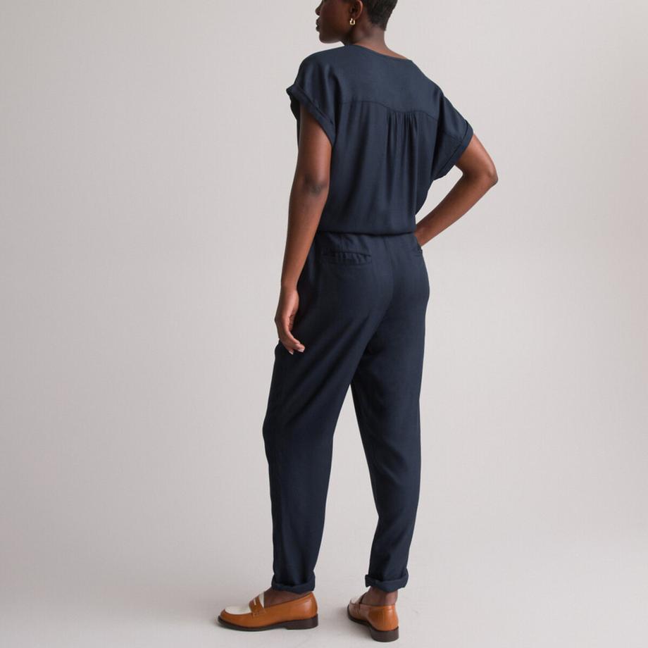 La Redoute Collections Combinaison courte boutonnée  