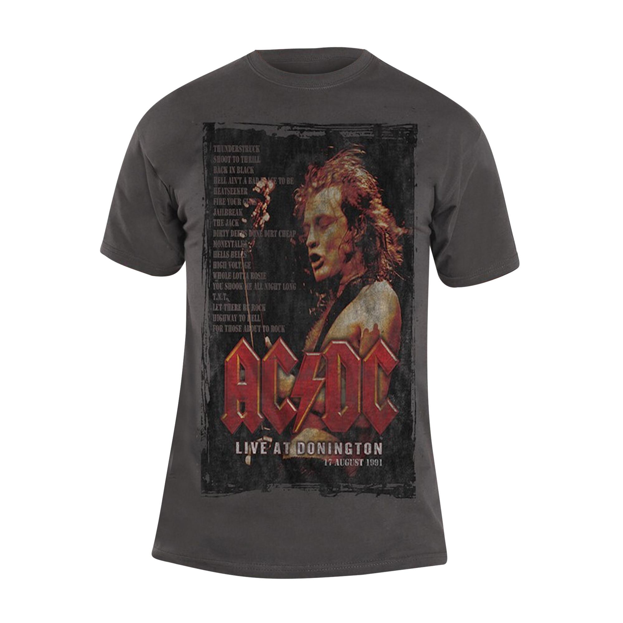 AC/DC  Tshirt DONINGTON SET 