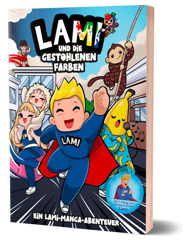 Lami und die gestohlenen Farben Lami; Jelinek, Aljoscha; Hölscher, Melanie (Illustrationen) Gebundene Ausgabe 