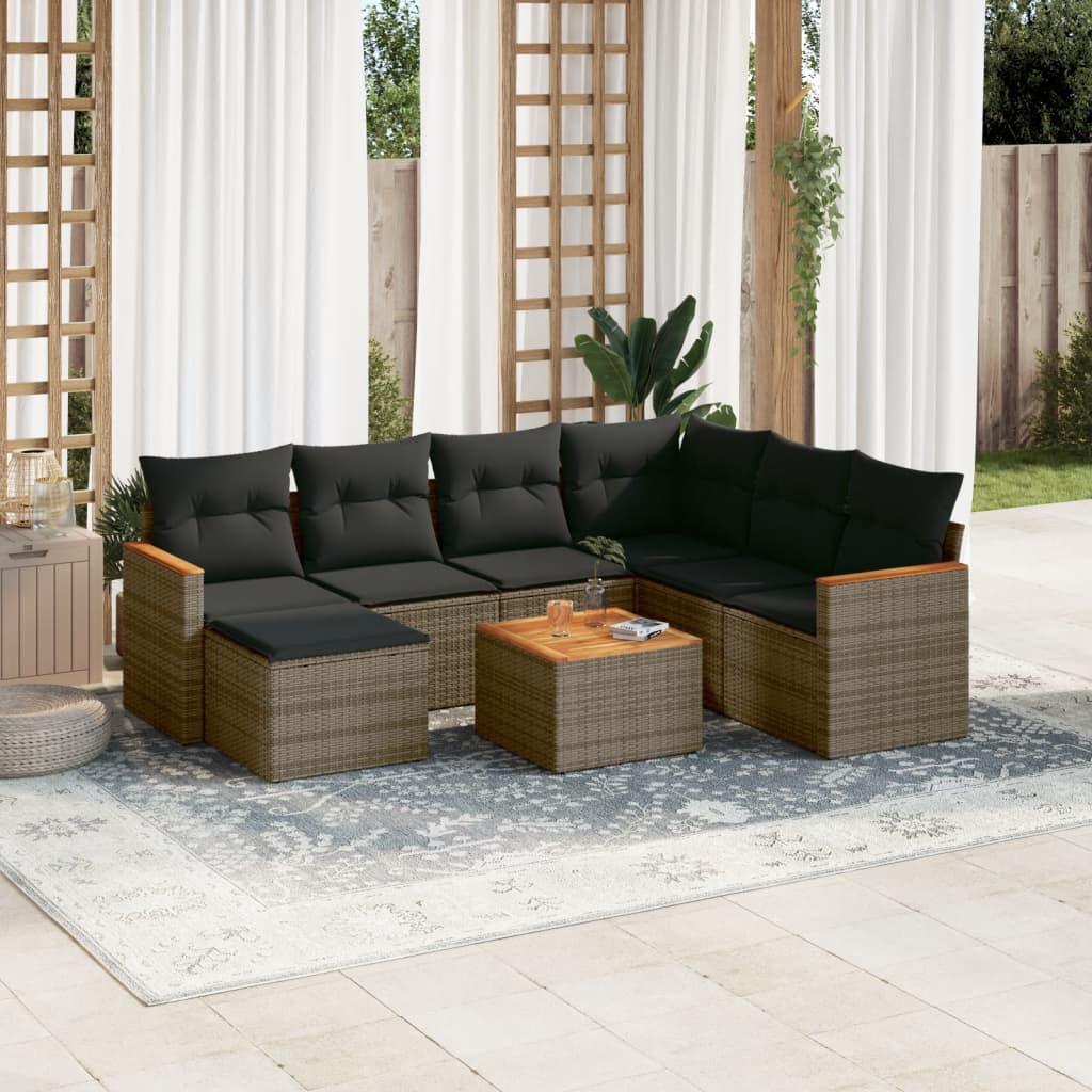 VidaXL Garten sofagarnitur poly-rattan  