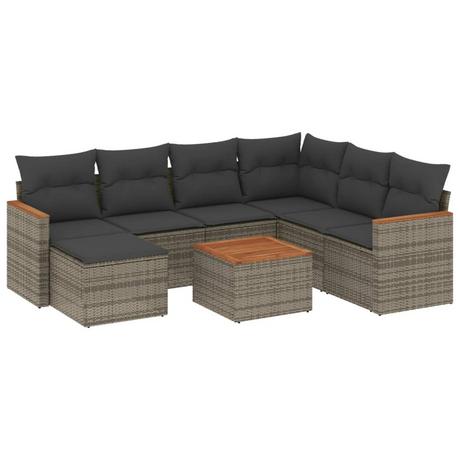 VidaXL Garten sofagarnitur poly-rattan  