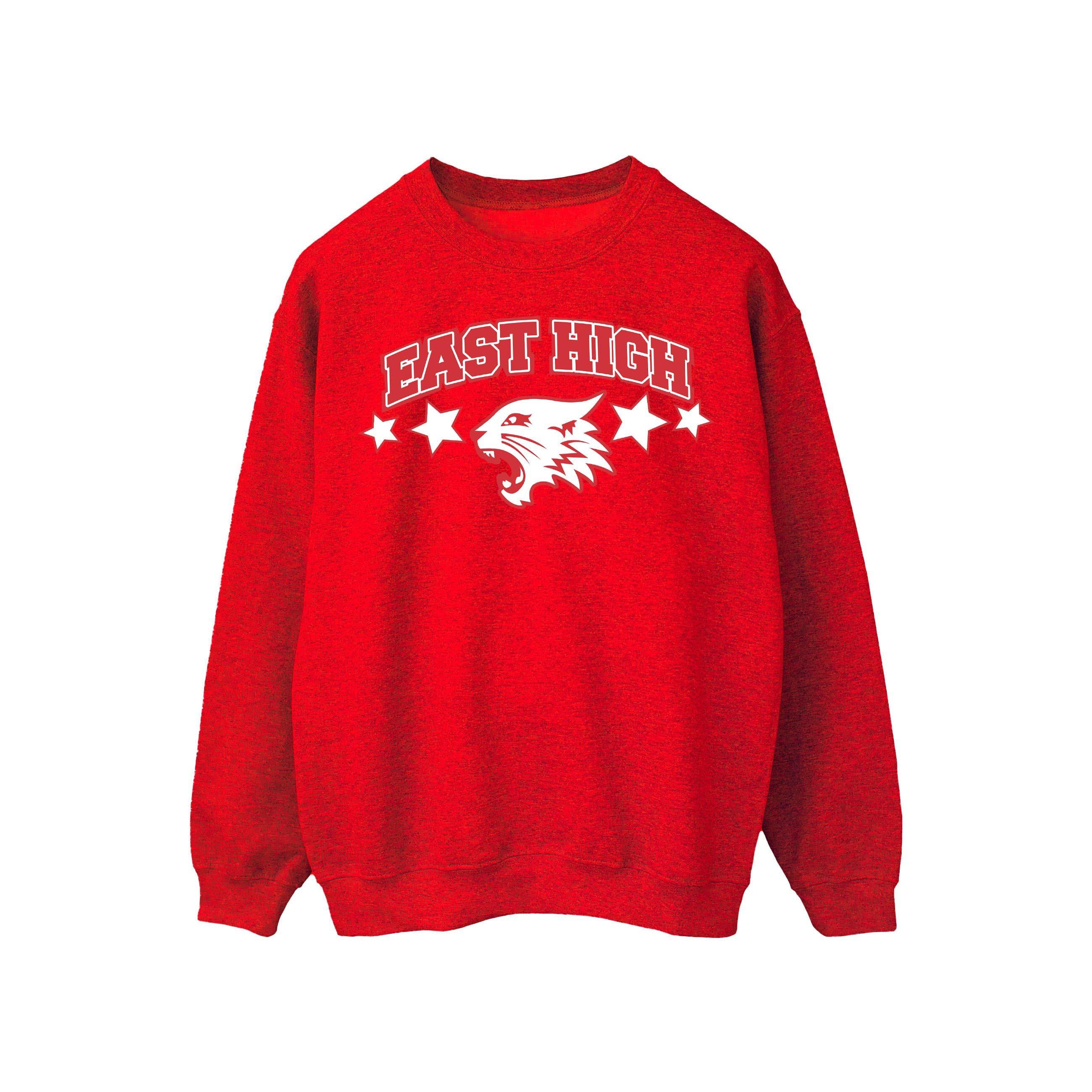 Image of High School Musical The Musical Wildcat Stars Sweatshirt Damen Rot Bunt L
