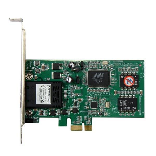 STARTECH.COM  Carte réseau PCI Express à 1 port fibre optique Gigabit Ethernet Multimode SC - Adaptateur NIC PCIe - 550m 