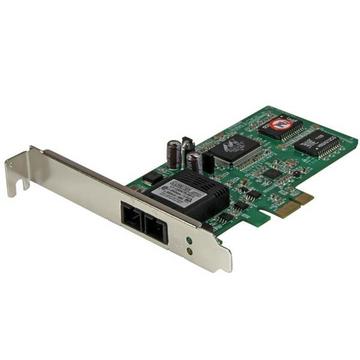 Carte réseau PCI Express à 1 port fibre optique Gigabit Ethernet Multimode SC - Adaptateur NIC PCIe - 550m