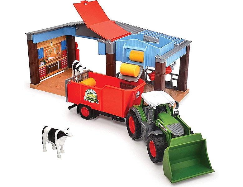 Dickie  Bauernhof Station mit Traktor 