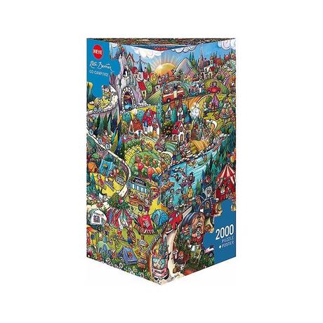 Heye  Puzzle Go Camping! (2000Teile) 