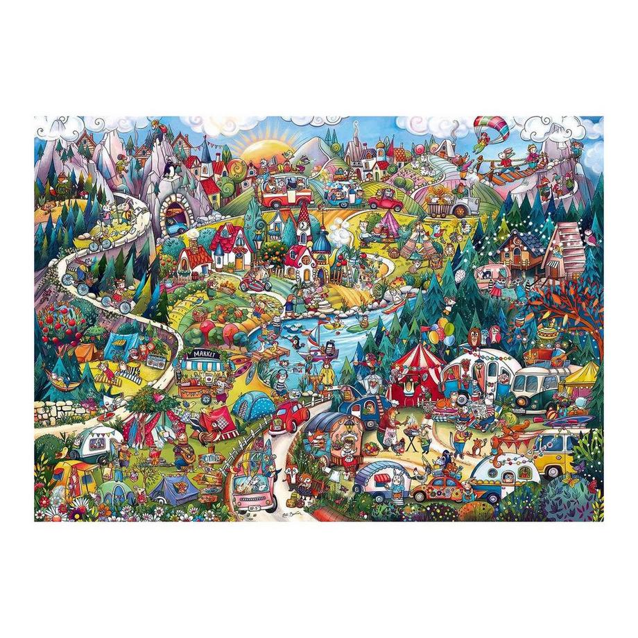 Heye  Puzzle Go Camping! (2000Teile) 