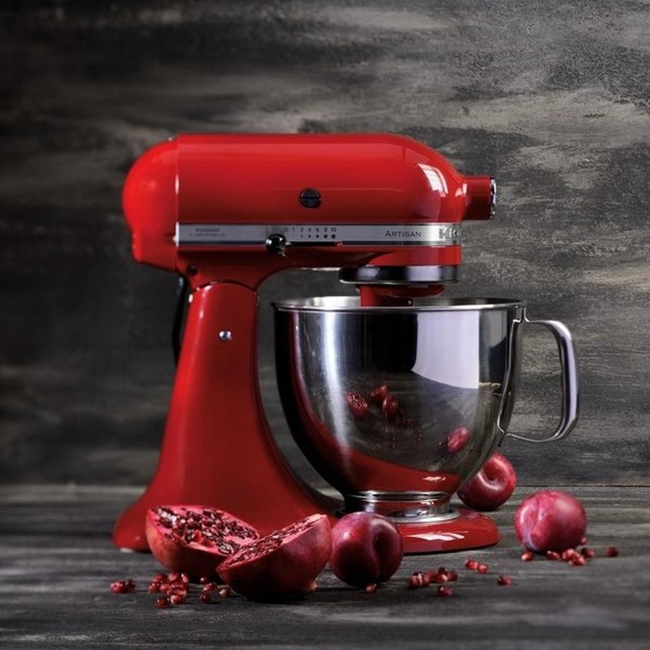 KitchenAid Artisan 5KSM125EER Empire Rot - Küchenmaschine 4,8 Liter  