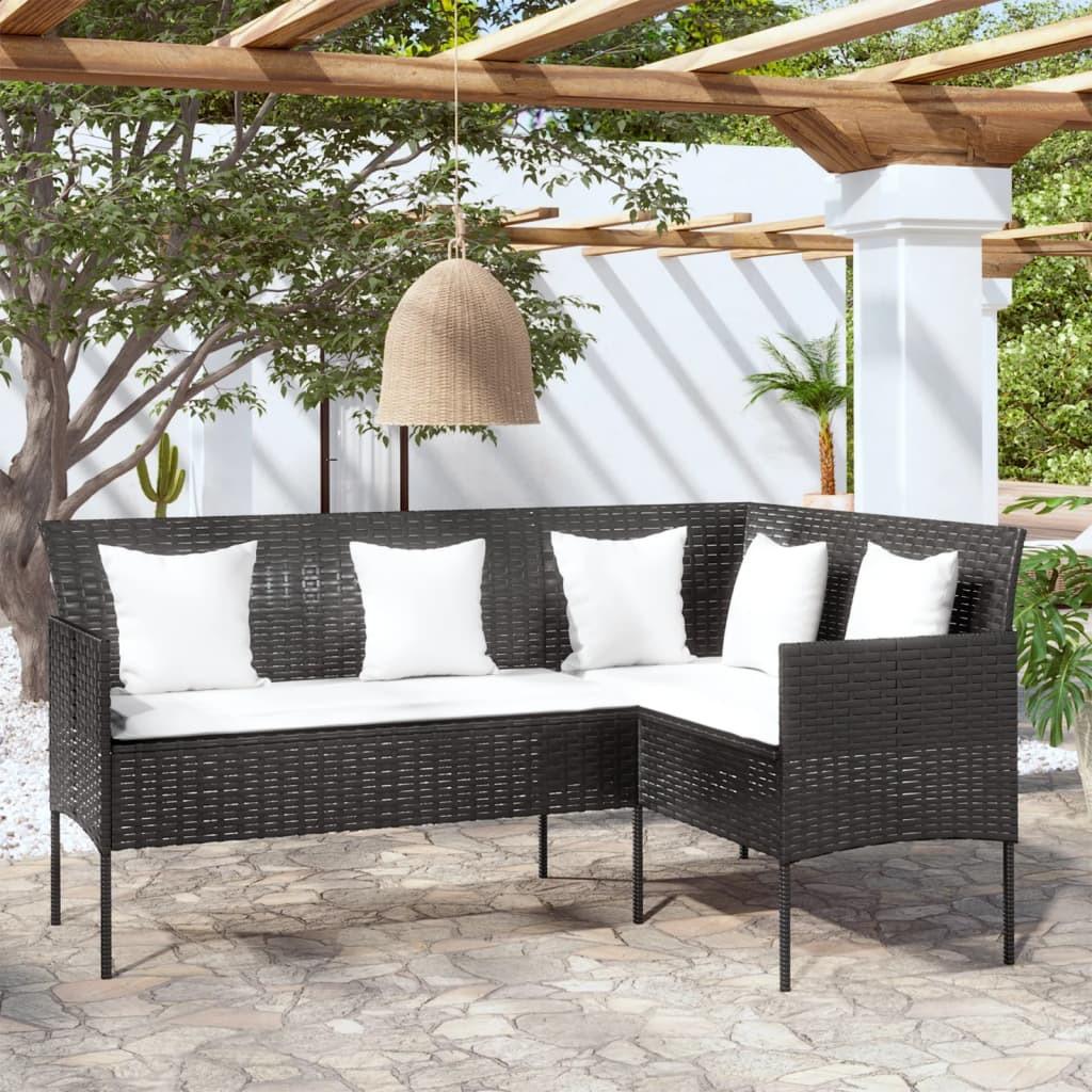 VidaXL Gartensofa poly-rattan  