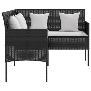 VidaXL Gartensofa poly-rattan  