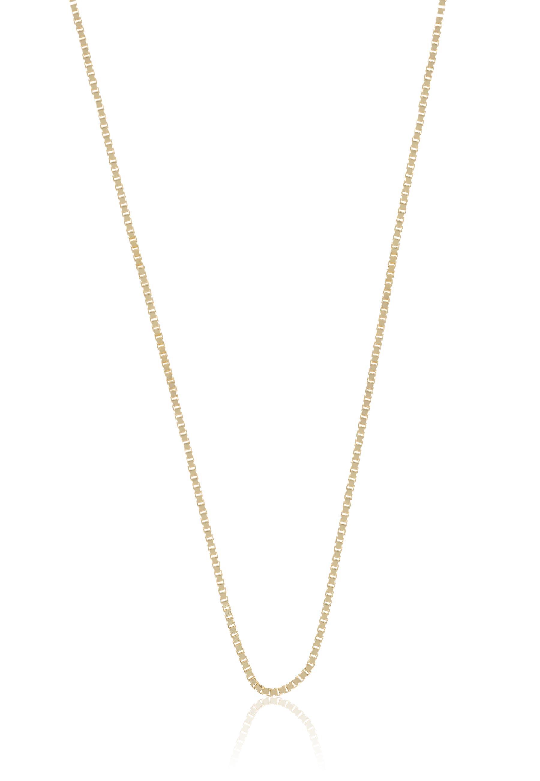 MUAU Schmuck  Collier Venezianer Gelbgold 750, 0.9mm, 36cm 