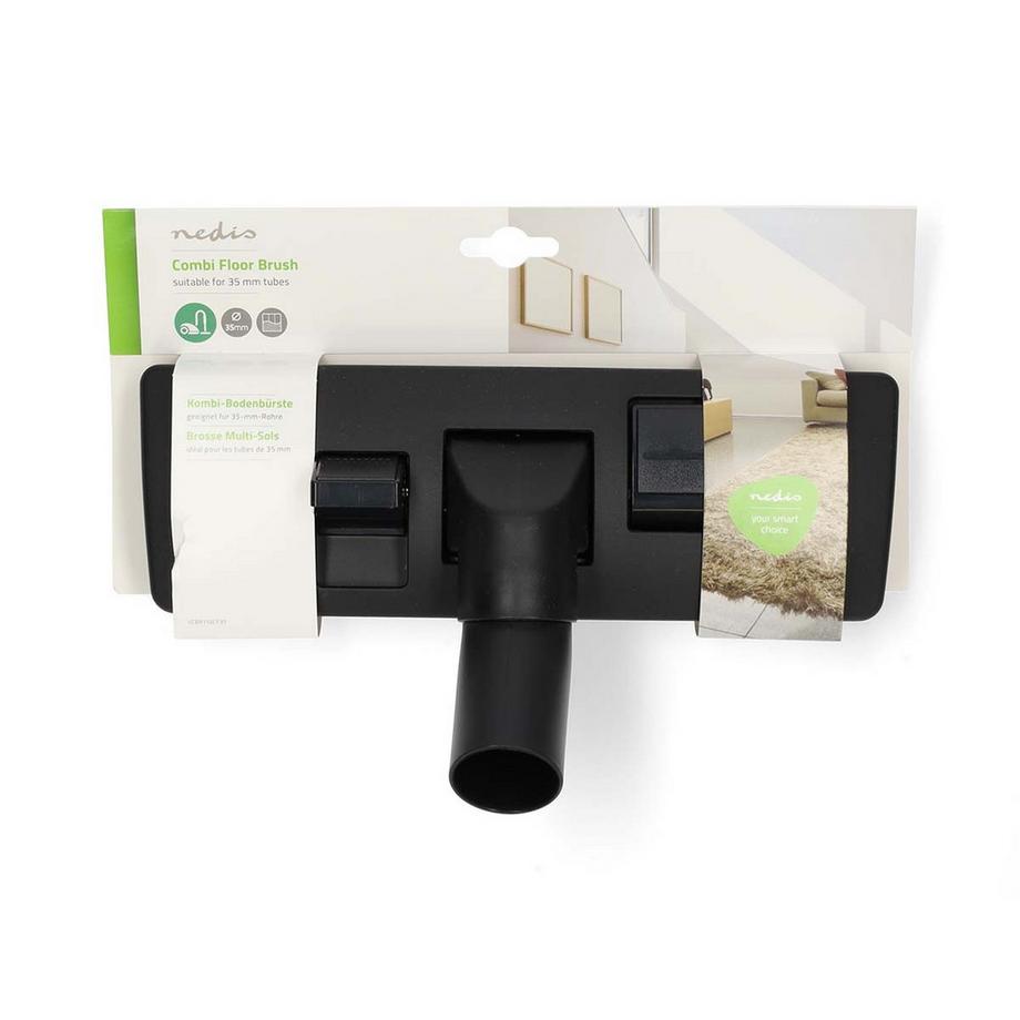 Nedis Brosse à sol combinée | Plastique | Universelle | 35 mm  