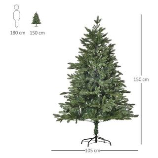 HOMCOM Weihnachtsbaum  