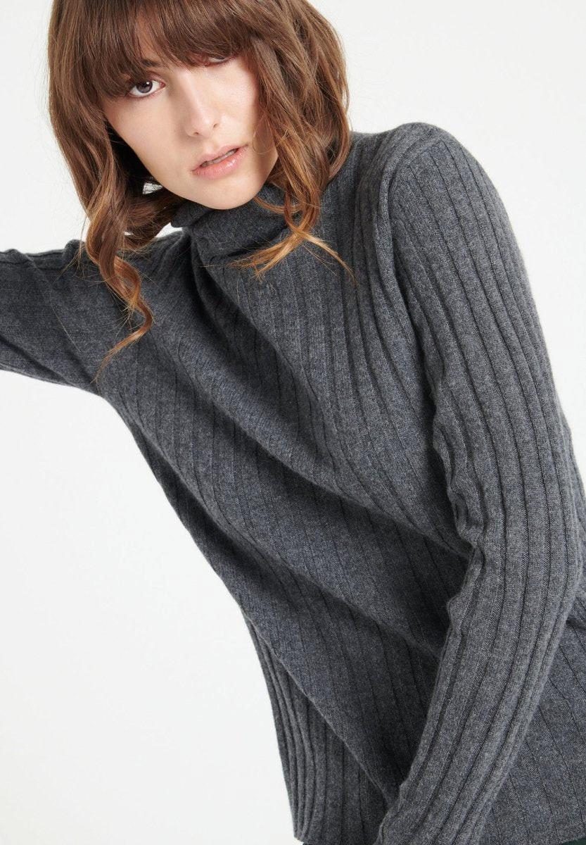 Studio Cashmere8  LILLY 15 Rollkragenpullover - 100% Kaschmir 