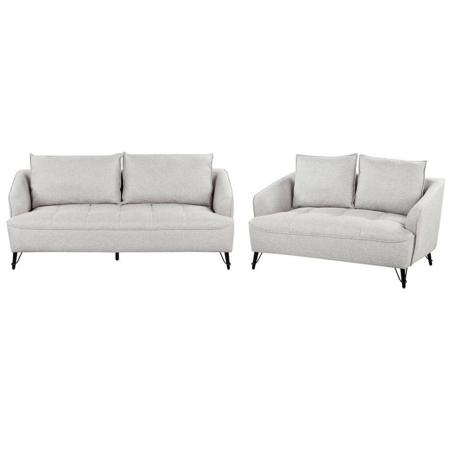 Wohnzimmer Set aus Stoff  HOBRO