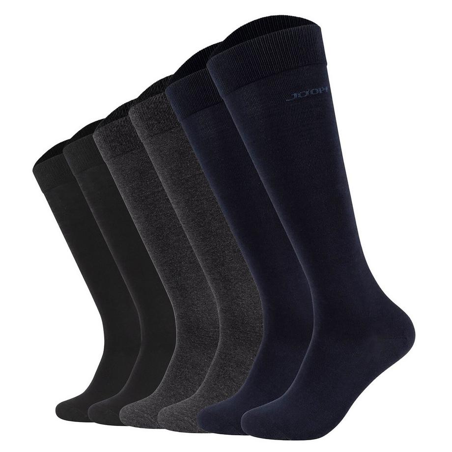 Socken  6er Pack-Unisex premium essential knee High 6p