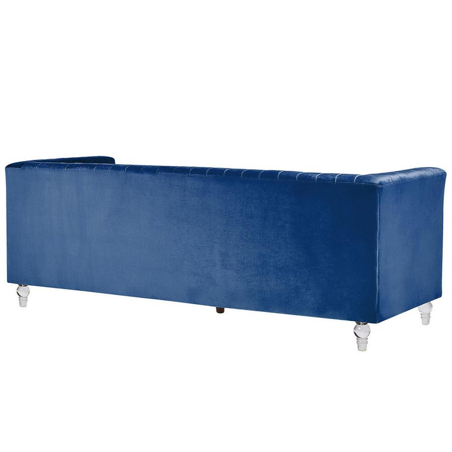 Beliani 3 Sitzer Sofa aus Samtstoff  ARVIKA  