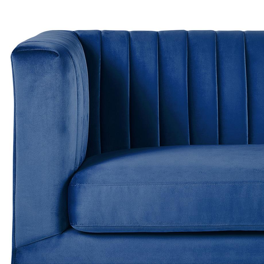Beliani 3 Sitzer Sofa aus Samtstoff  ARVIKA  