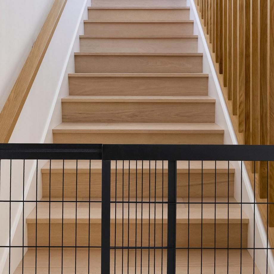 B2X  Portail de sécurité rétractable noir 