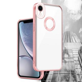 Cadorabo  Housse compatible avec Apple iPhone XR - Coque de protection en silicone TPU flexible avec application Chrome 