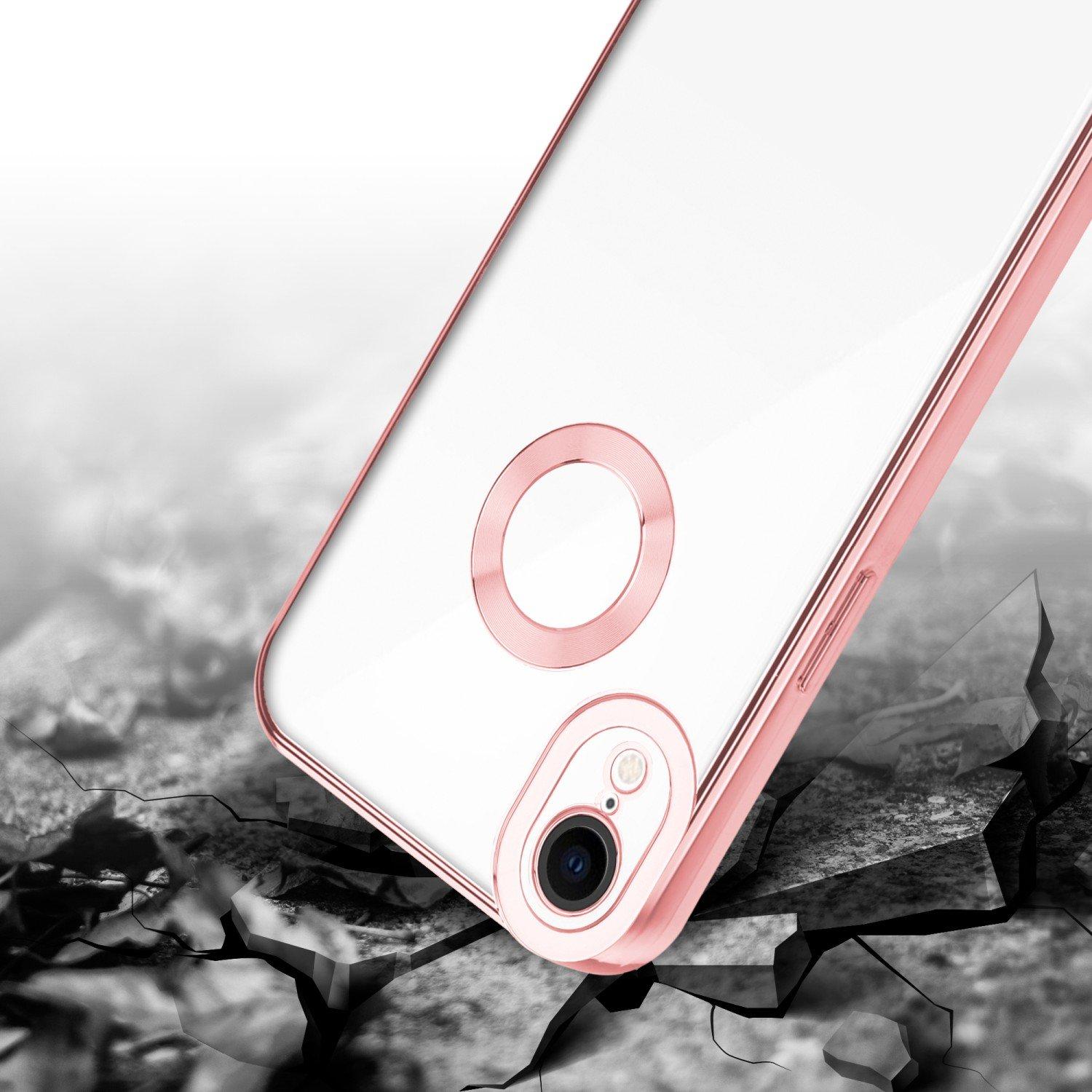 Cadorabo  Housse compatible avec Apple iPhone XR - Coque de protection en silicone TPU flexible avec application Chrome 