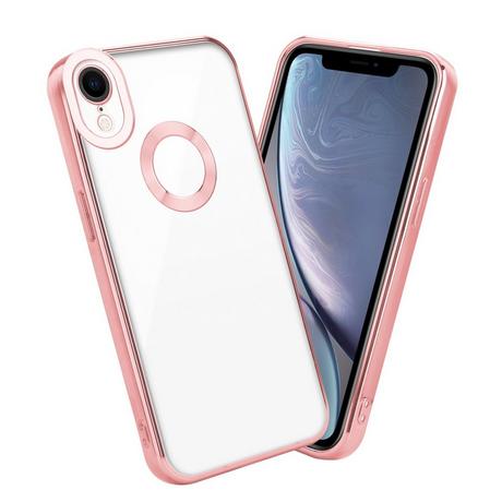 Cadorabo  Housse compatible avec Apple iPhone XR - Coque de protection en silicone TPU flexible avec application Chrome 