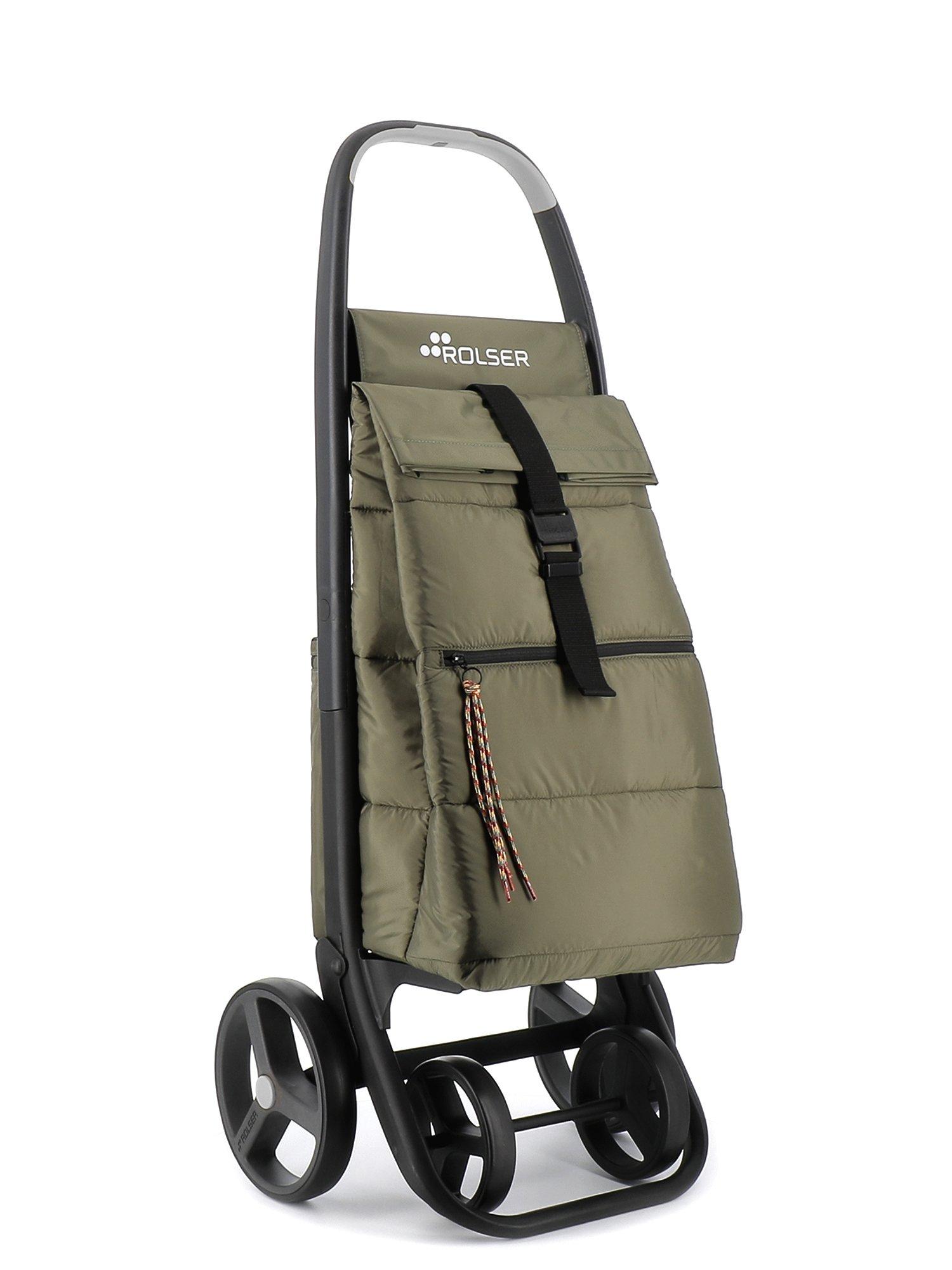 Image of ROLSER Trolley Clec 8plus 4 L Polar Kaki (cle002-k) Unisex Khaki 45 L