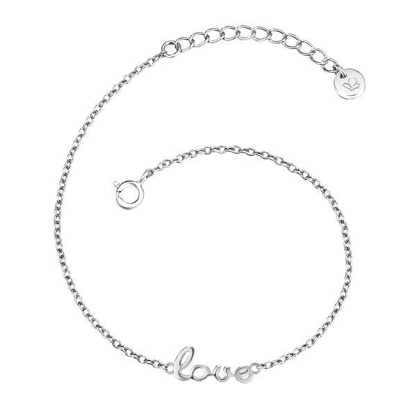 Glanzstücke München  Femme Bracelet en argent Love 