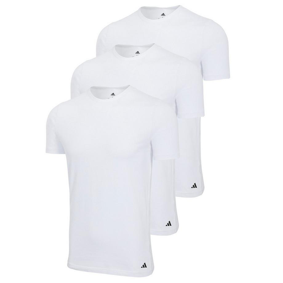 T-Shirt  3er Pack Figurbetont-Crew Neck Shirt Active Core Cotton 3PK