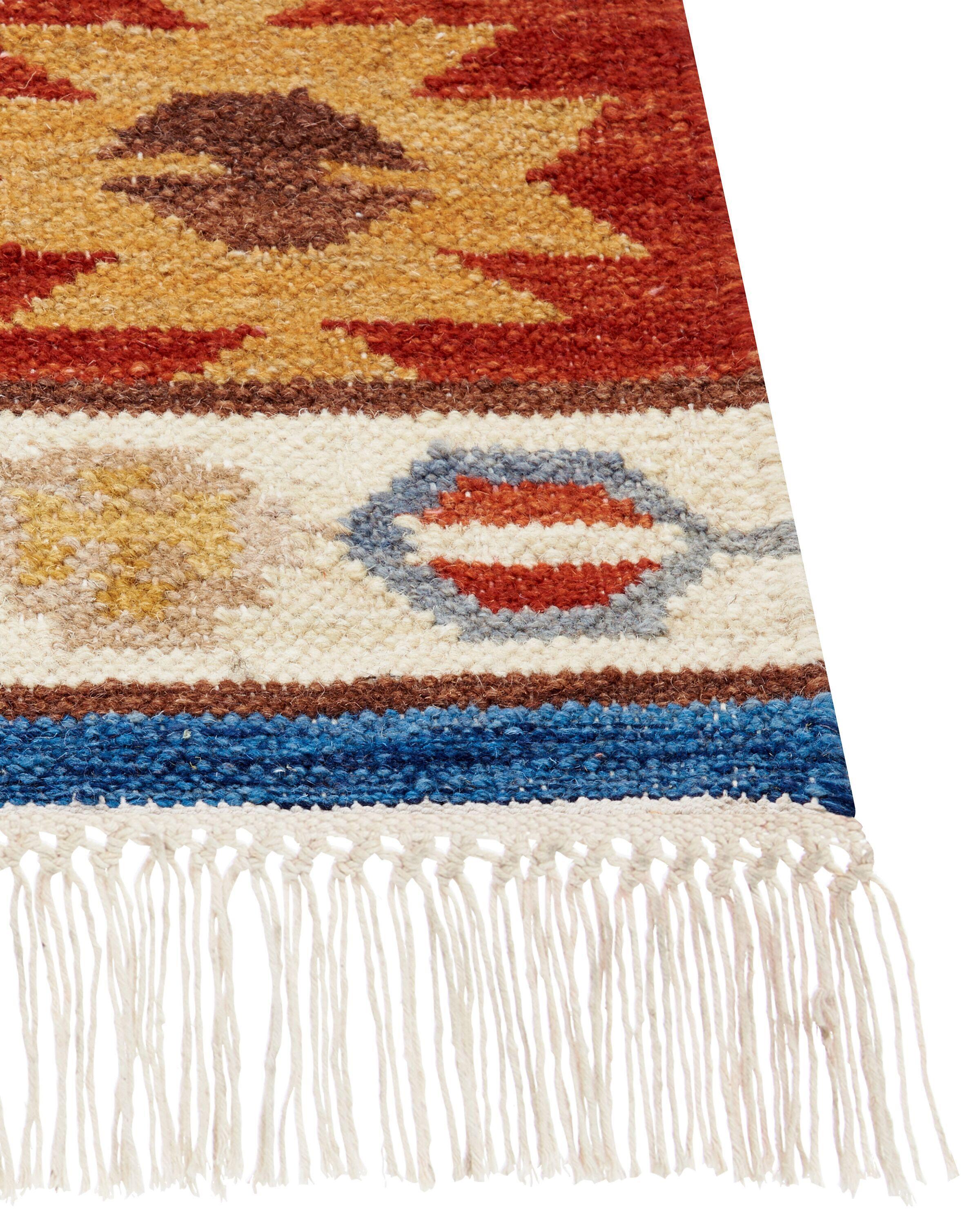 Beliani Tapis en Laine Boho JRARAT  