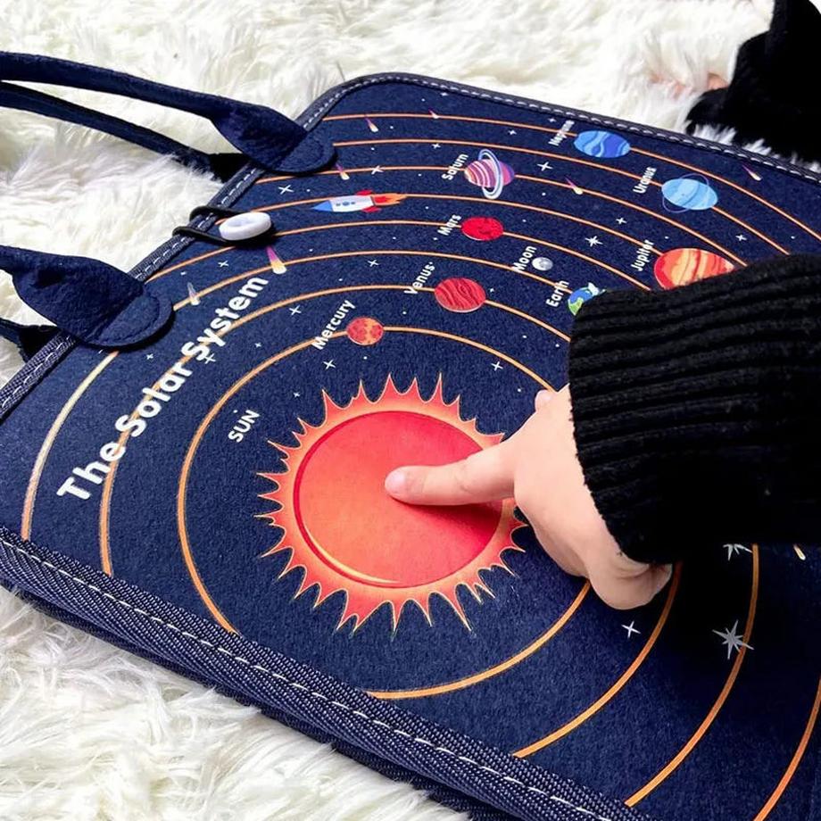 Activity-board  Busy Board Vorschulkinder Intelligenz Lernspielzeug Handtasche Sensorisches Brett Baby Frühes Lernspielzeug 