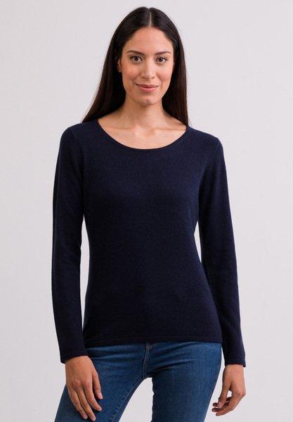 CASH-MERE.CH  Kaschmir Rundhals Pullover 