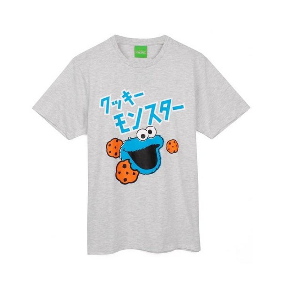 Sesame Street Macaron le glouton Pyjama Manches Courtes  