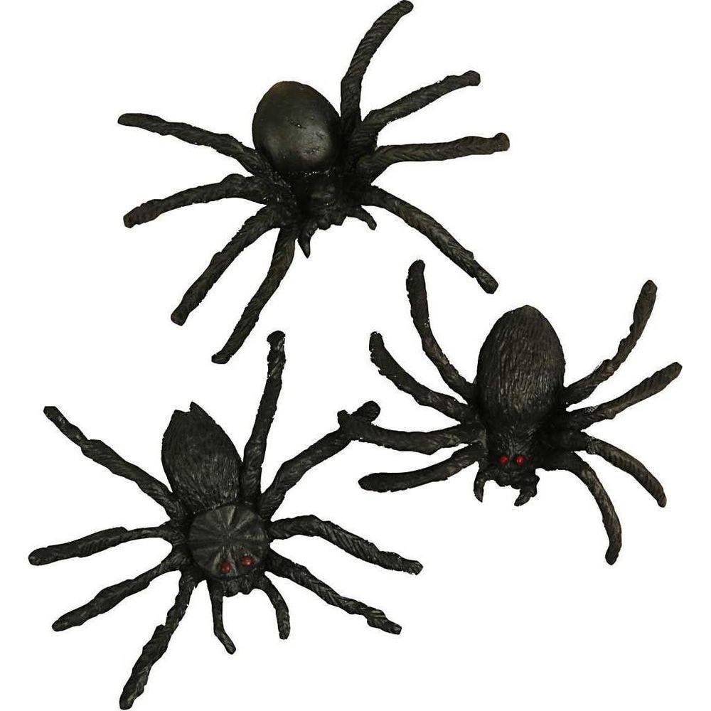 Image of Spiders Spielzeugfigurenset Unisex Schwarz ONE SIZE
