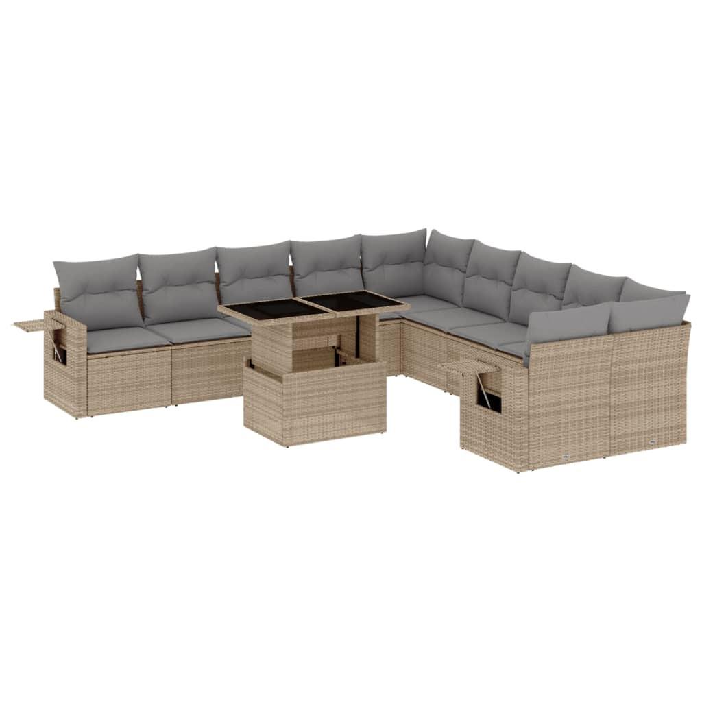 VidaXL Garten sofagarnitur poly-rattan  