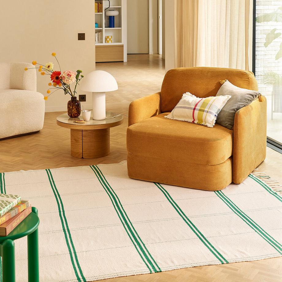 La Redoute Intérieurs Fauteuil convertible velours  