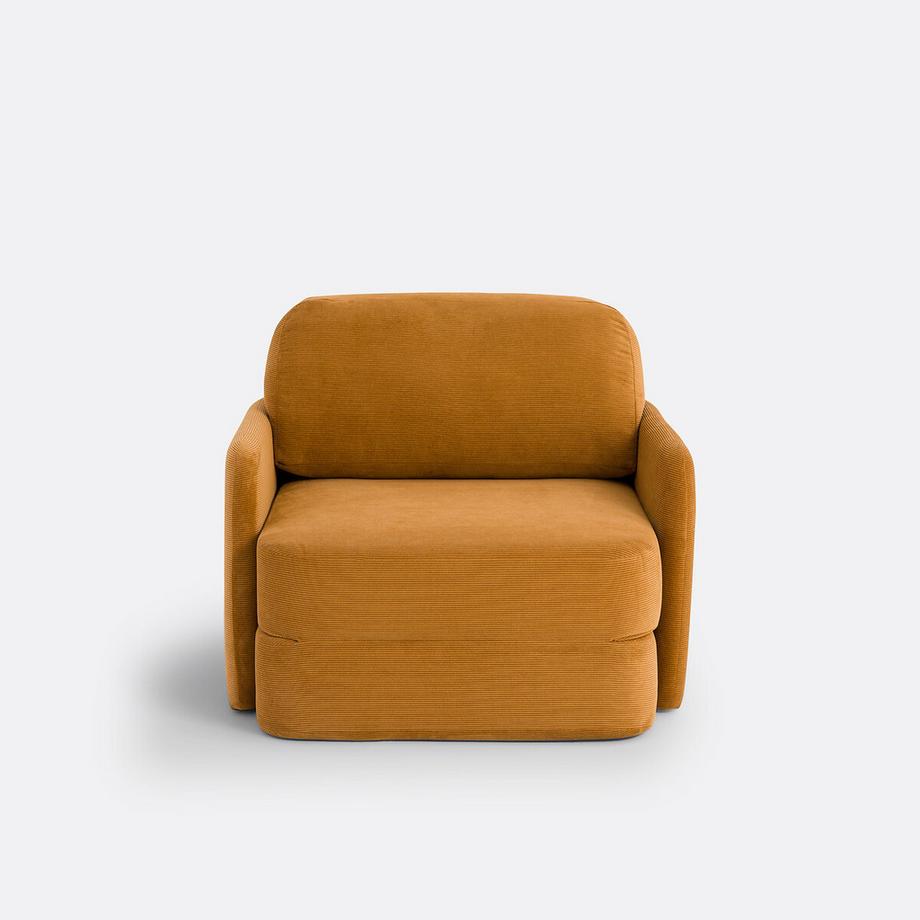 La Redoute Intérieurs Fauteuil convertible velours  