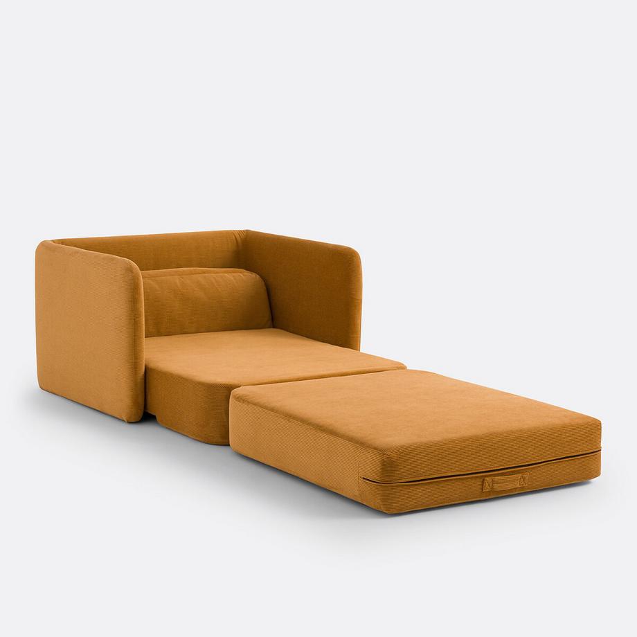 La Redoute Intérieurs Fauteuil convertible velours  